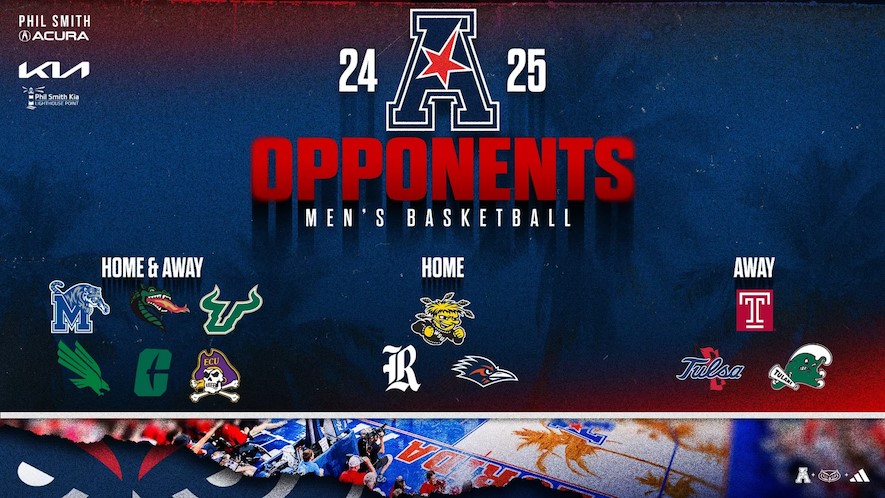 The American Announces 2024 25 Mens Basketball Schedule Pairings